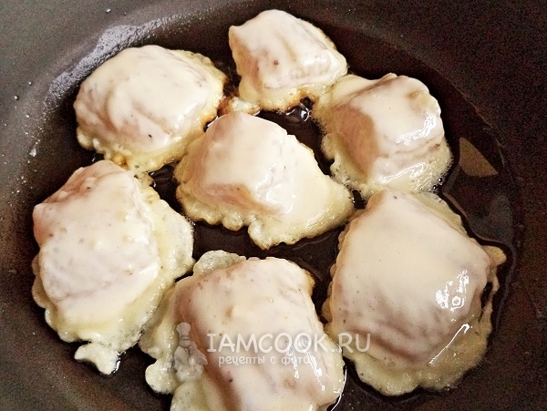 Пожарить рыбу в кляре