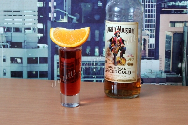 Готовим коктейль Ромовый закат