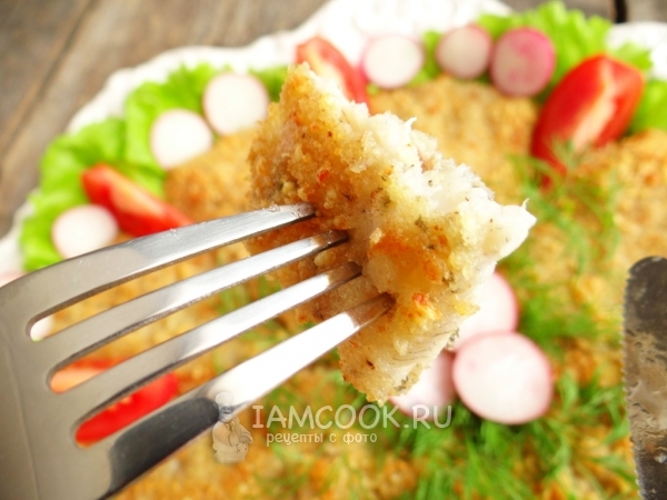 Готовая корюшка, запеченная в духовке