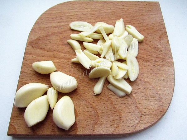 Чеснок резанный