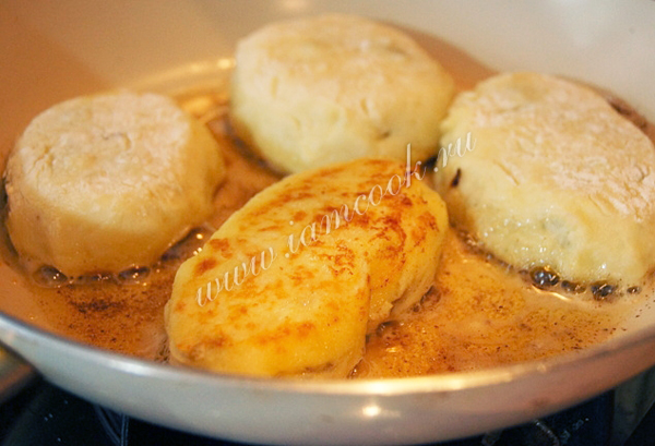 Приготовление картофельных зраз