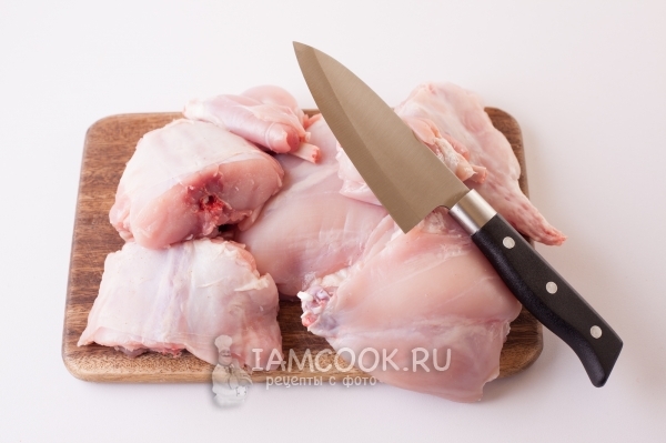 Порезать кролика