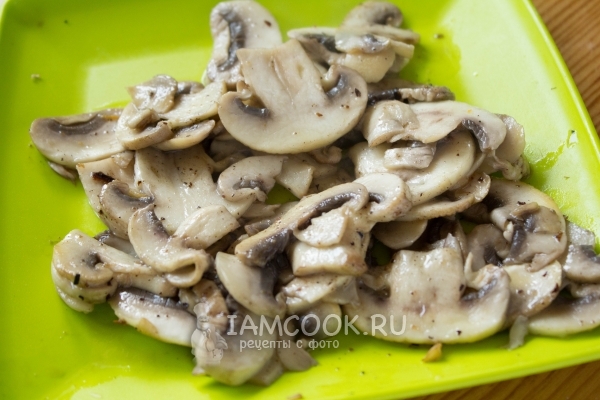 Пожарить грибы