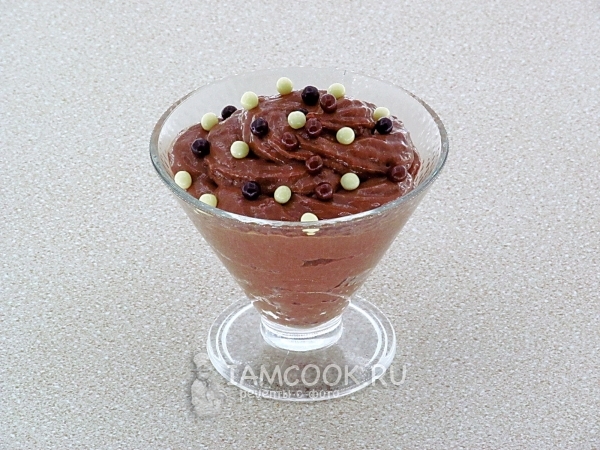 Рецепт шоколадного мусса