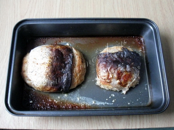 Запекание рыбы