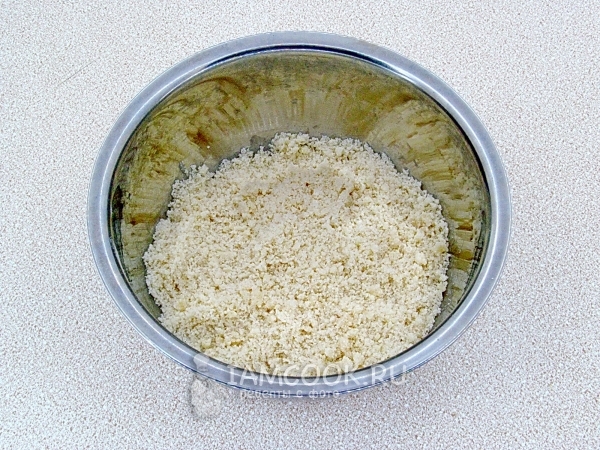 Размешать мучную смесь