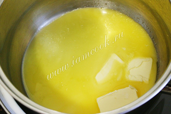 Растапливаем масло