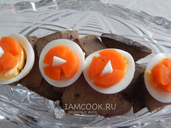 Яйцо и морковь