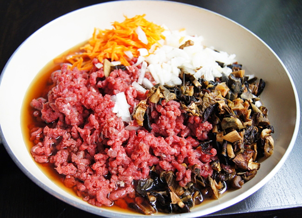 Ингредиенты для начинки зраз