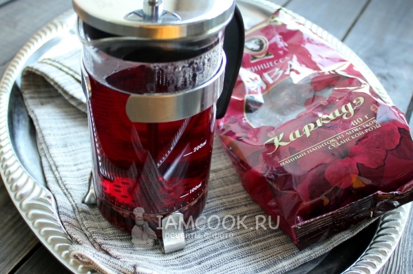 Рецепт чая с каркаде и лавандой