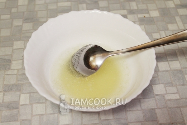 Замочить желатин