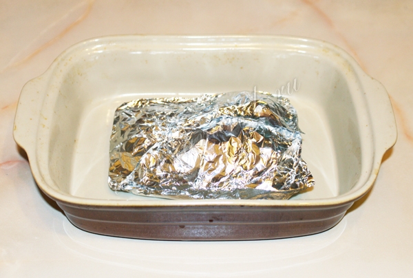 говядина в фольге