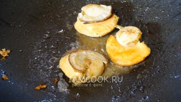 Пожарить морские гребешки