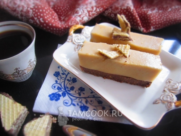 Фото кофейного торта-суфле