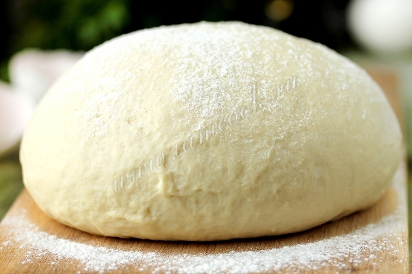 Тесто для пиццы на молоке