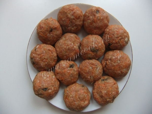 Котлеты вылепленные