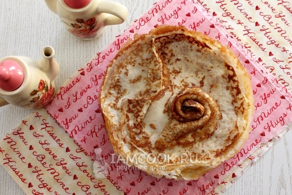 Блинчики на крахмале