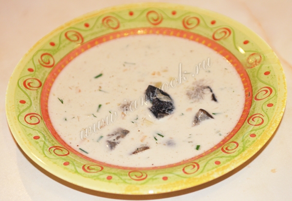 рецепт сырно-сливочного супа