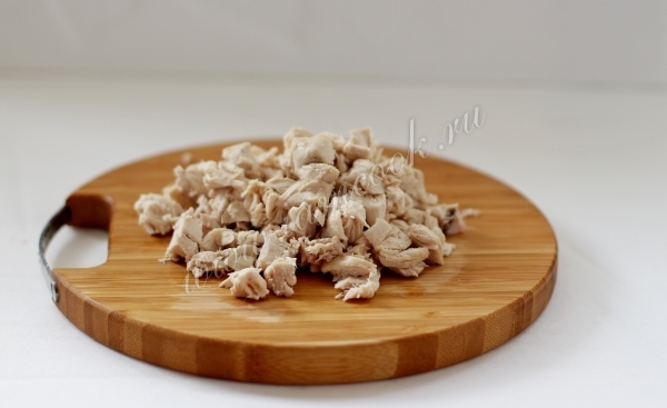 Куриное филе разделанное