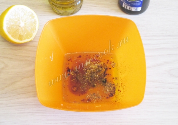 Заправка для греческого салата