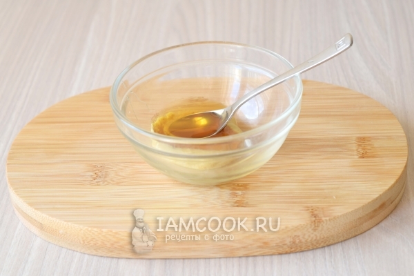 Смешать мед и горчицу