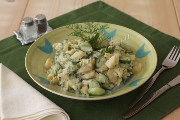 Рецепт немецкого картофельного салата