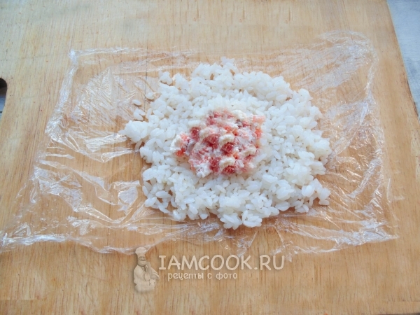 Положить начинку