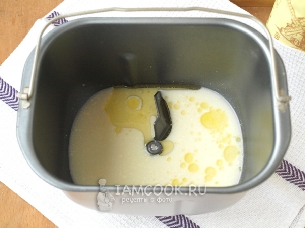 кефир с растительным маслом