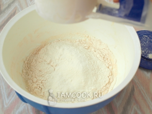 Кефир с мукой