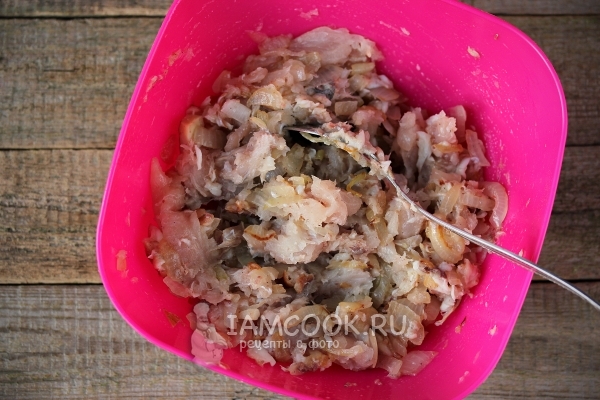 Рыбная начинка для кулебяки