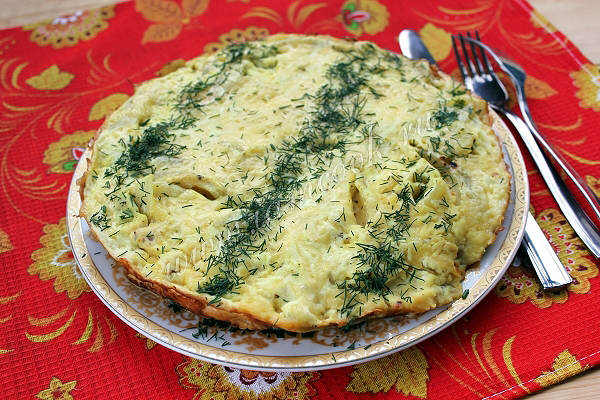 Запекаем кабачковую запеканку в мультиварке