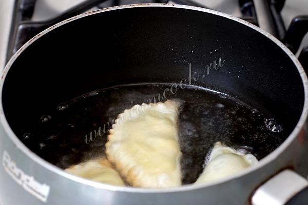 Обжарка чебуреков