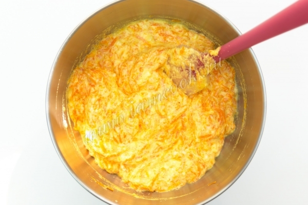 Морковное тесто