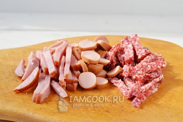 Порезать колбасу