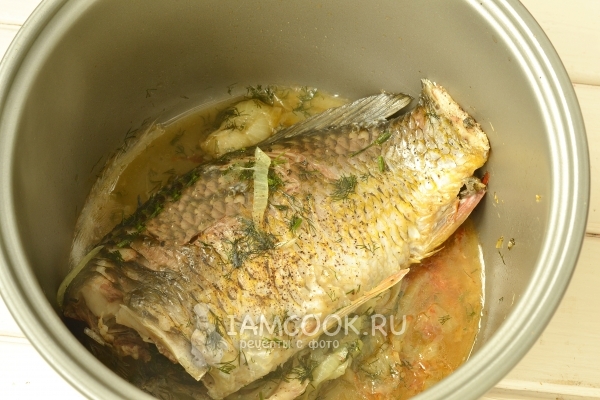 Тушение карпа