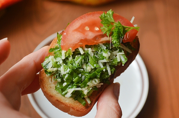 Рецепт сырной пасты с зеленью