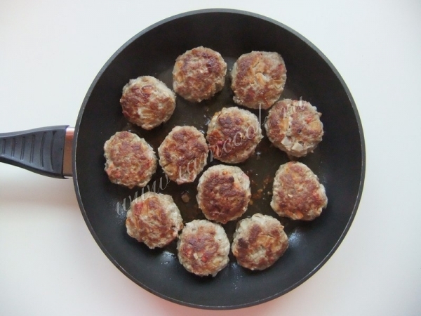 Обжарка котлет