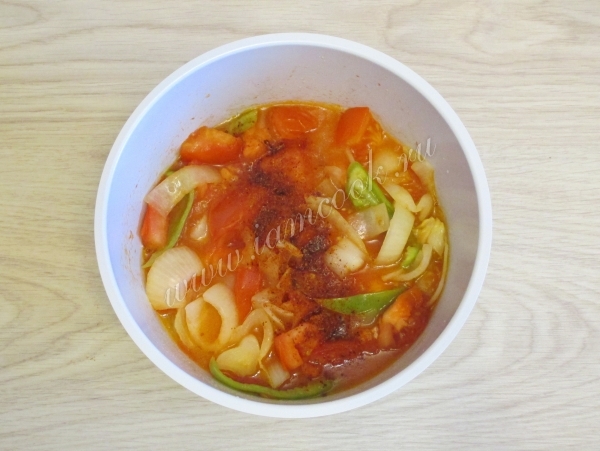 овощи тушеные