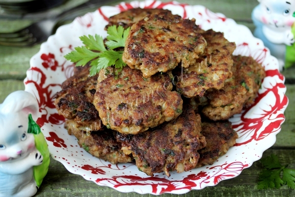 Рецепт сочных печеночных котлет