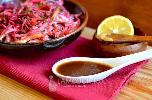 Фото горчичного соуса для салата