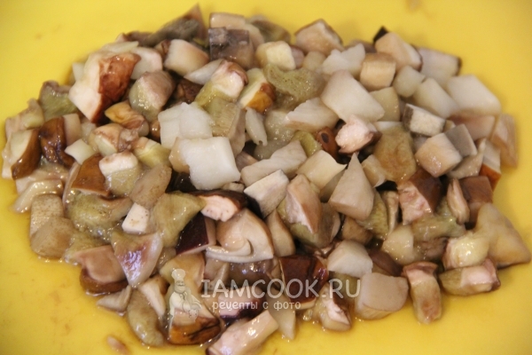 Отварить грибы