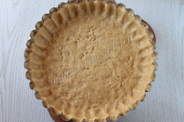 Тесто для пирога в форме