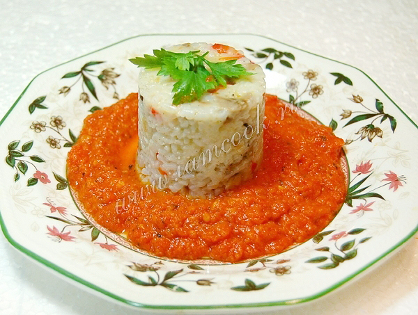 Рис с грибами, гарнир