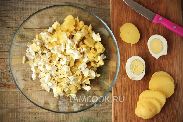 Яйца и картофель