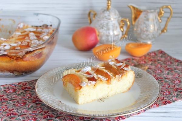 Фото манника с абрикосами