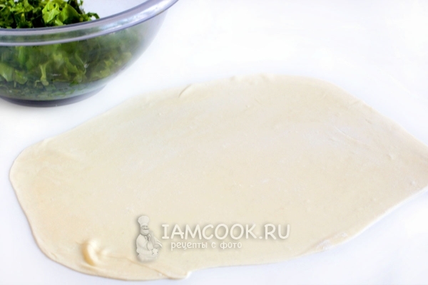 Раскатать тесто