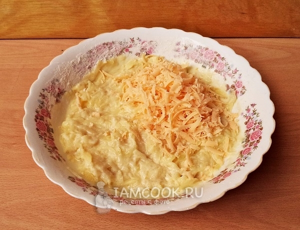 Добавить творог