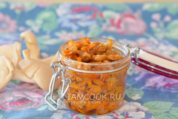 Фото солянки с грибами на зиму