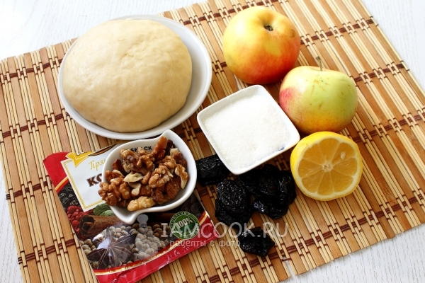 Ингредиенты для Венского штруделя