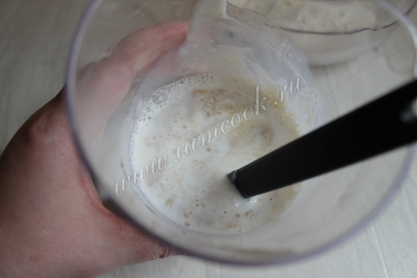 Банановое пюре